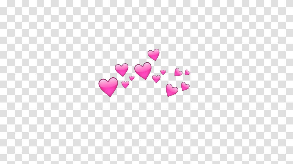 Pink Heartemoji Heart Emoji Lovefreetoedit, Petal, Flower, Plant, Blossom Transparent Png