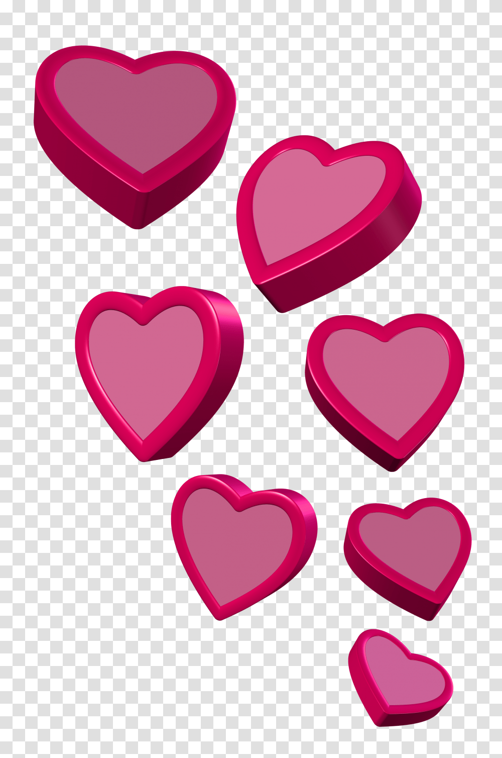Pink Hearts Clipart Picture Corazones Gallery Yopriceville, Interior Design, Indoors, Sweets, Food Transparent Png