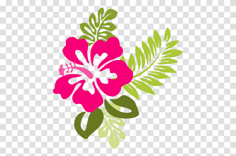 Pink Hibiscus Border & Clipart Free Download Pink Hibiscus Clipart, Plant, Flower, Blossom, Floral Design Transparent Png