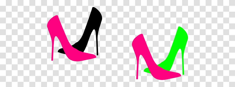 Pink High Heels Clipart, Apparel, Shoe, Footwear Transparent Png