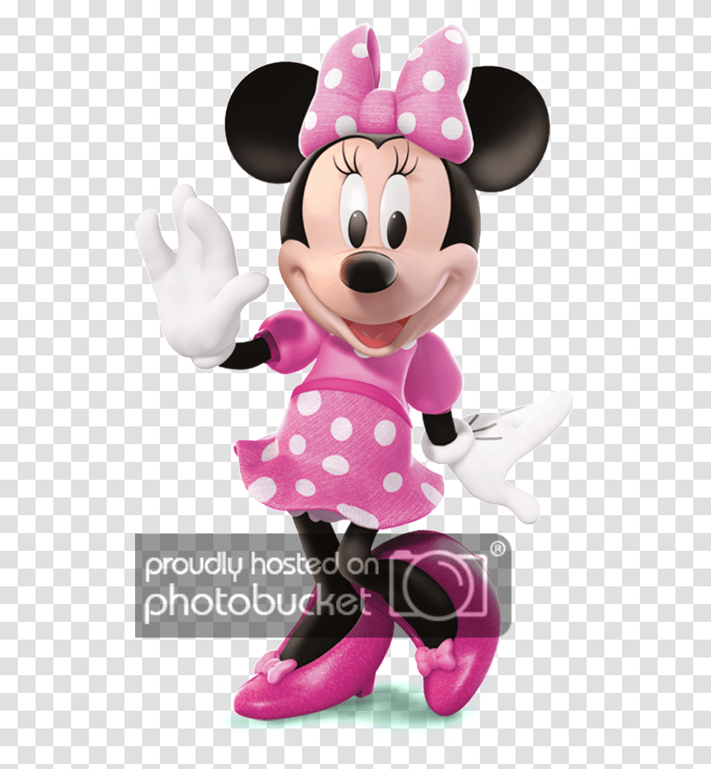 Pink High Resolution Minnie Mouse Minnie Mouse Pink, Toy, Texture, Plush Transparent Png