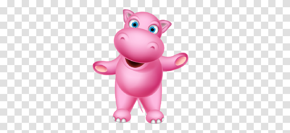 Pink Hippo Clipart, Toy, Animal, Mammal, Pig Transparent Png