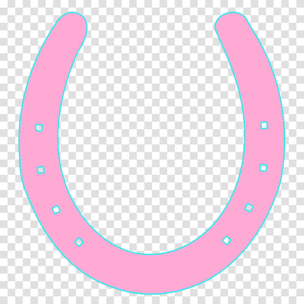 Pink Horseshoe Clipart Pink Horseshoe, Tape Transparent Png