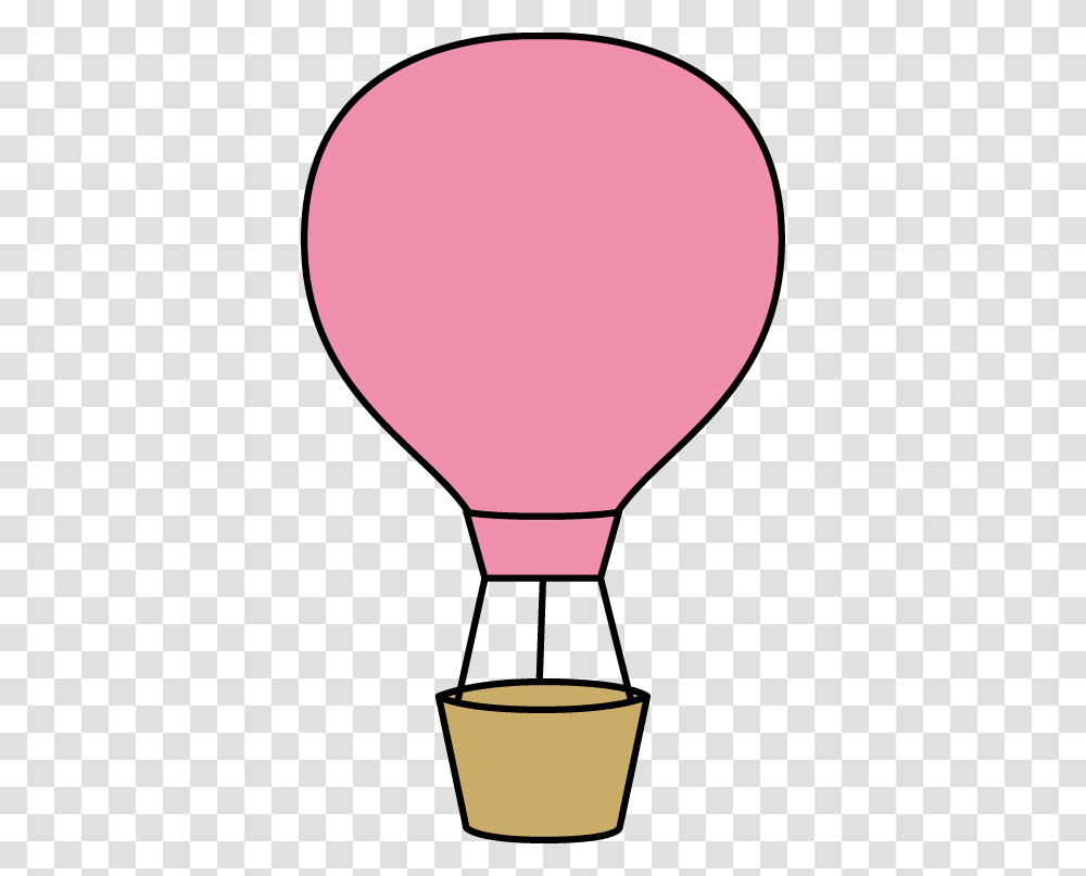 Pink Hot Air Balloon Clip Art Free Bulletin Boards Doors School, Aircraft, Vehicle, Transportation Transparent Png