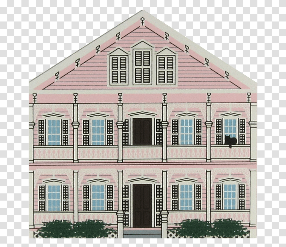 Pink House Key West, Home Decor, Window, Housing, Building Transparent Png