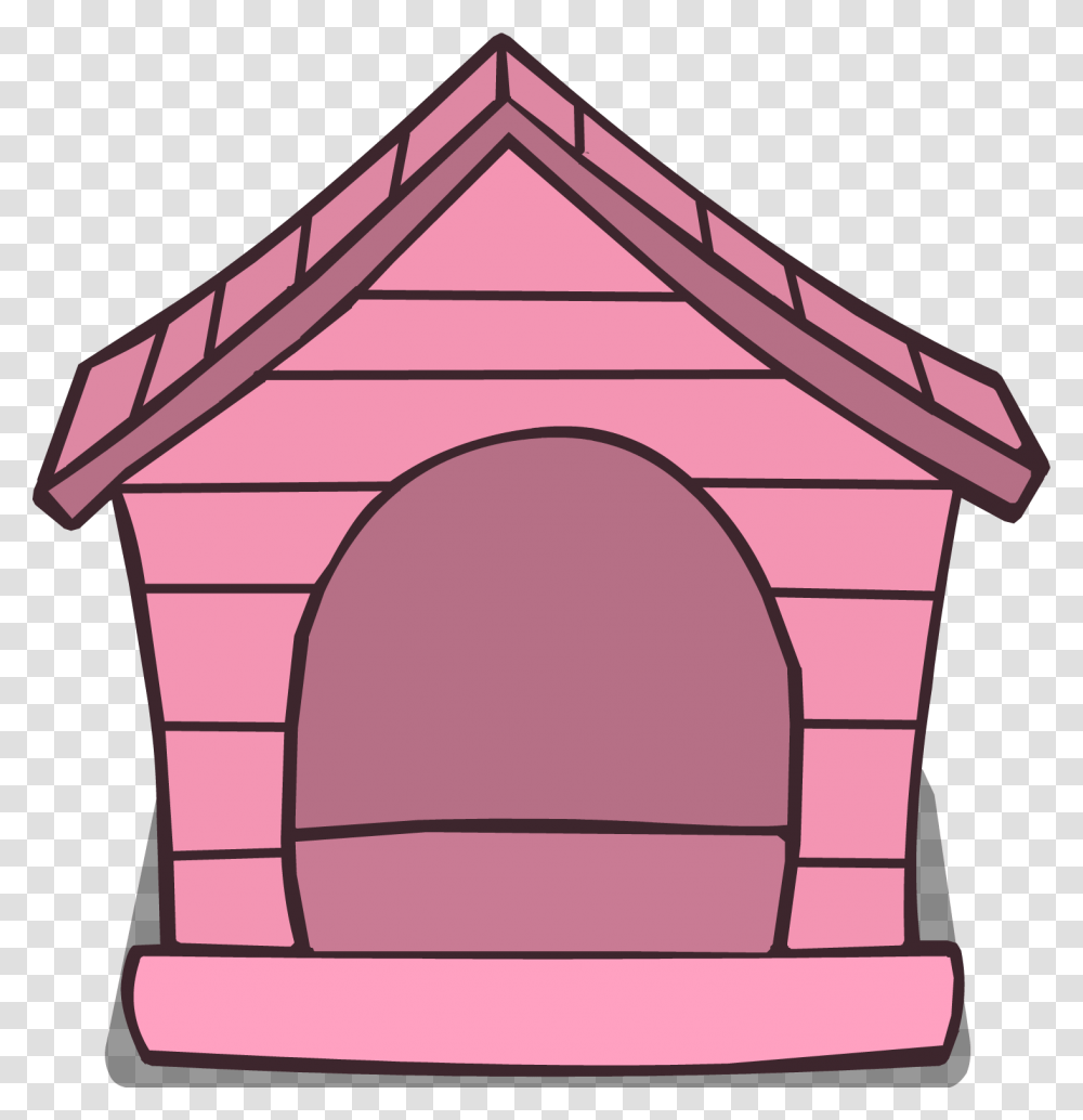 Pink House Purple House Background, Dog House, Den, Kennel, Mailbox Transparent Png