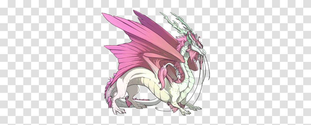 Pink Imp Imperial Dragon Flight Rising Transparent Png