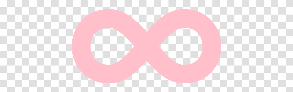 Pink Infinity Icon Infinity Pink, Label, Text, Symbol, Logo Transparent Png