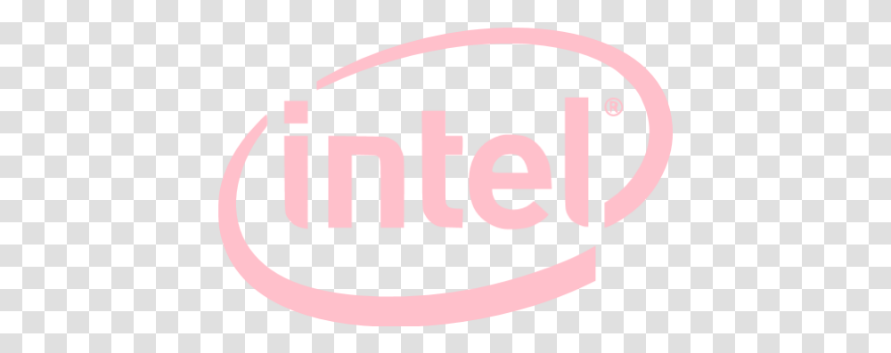 Pink Intel Icon Dot, Label, Text, Word, Logo Transparent Png