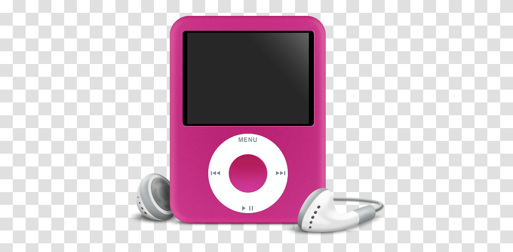 Pink Ipod Music Player Image 5265 Ipod Music Player, Electronics, Mobile Phone, Cell Phone, IPod Shuffle Transparent Png
