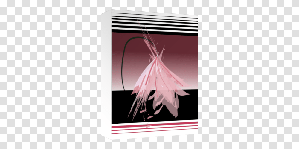 Pink Japanese Flower Jellyfish, Label, Flamingo Transparent Png