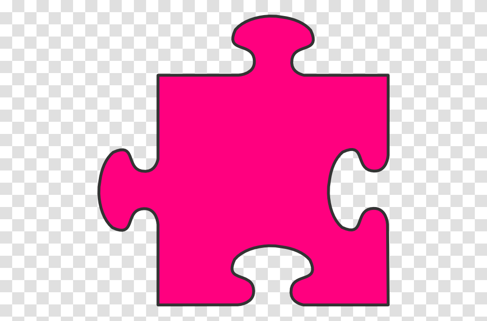 Pink Jigsaw Puzzle Piece, Game, Long Sleeve, Apparel Transparent Png
