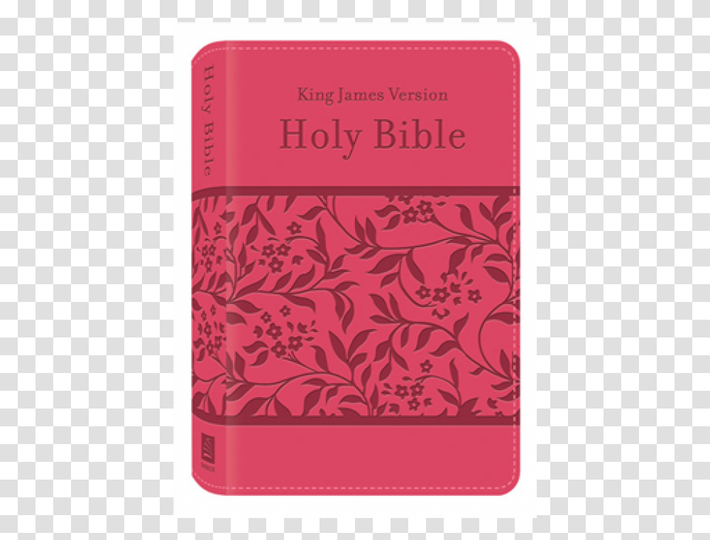 Pink King James Bible, Diary, Rug, Book Transparent Png