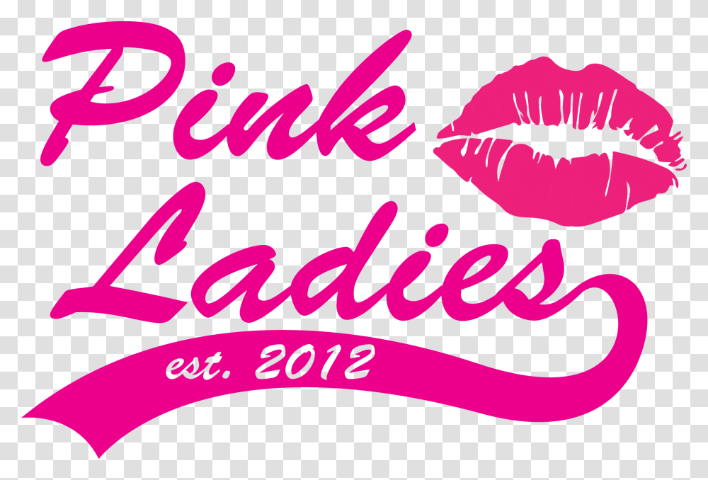 Pink Ladies Logo, Label, Ketchup, Food Transparent Png