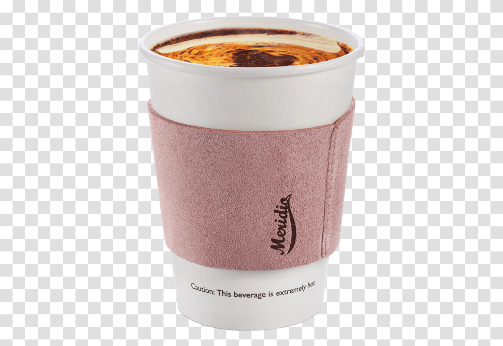 Pink Leather Coffee Sleeve Turkish Coffee, Coffee Cup, Tape, Dessert, Food Transparent Png