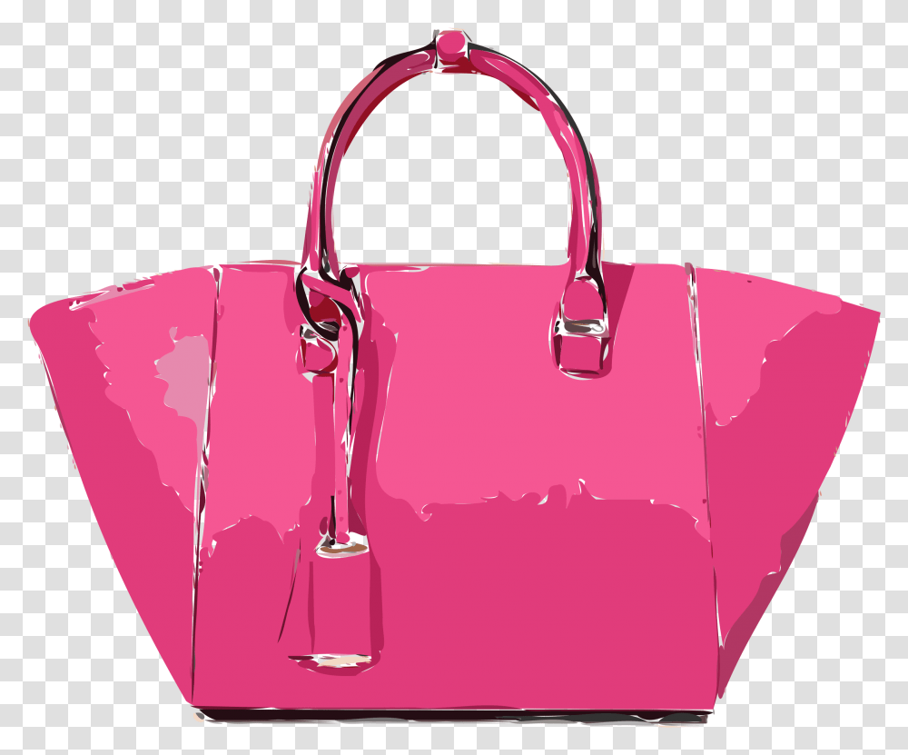 Pink Leather Handbag Icons Background Handbag, Accessories, Accessory, Purse Transparent Png