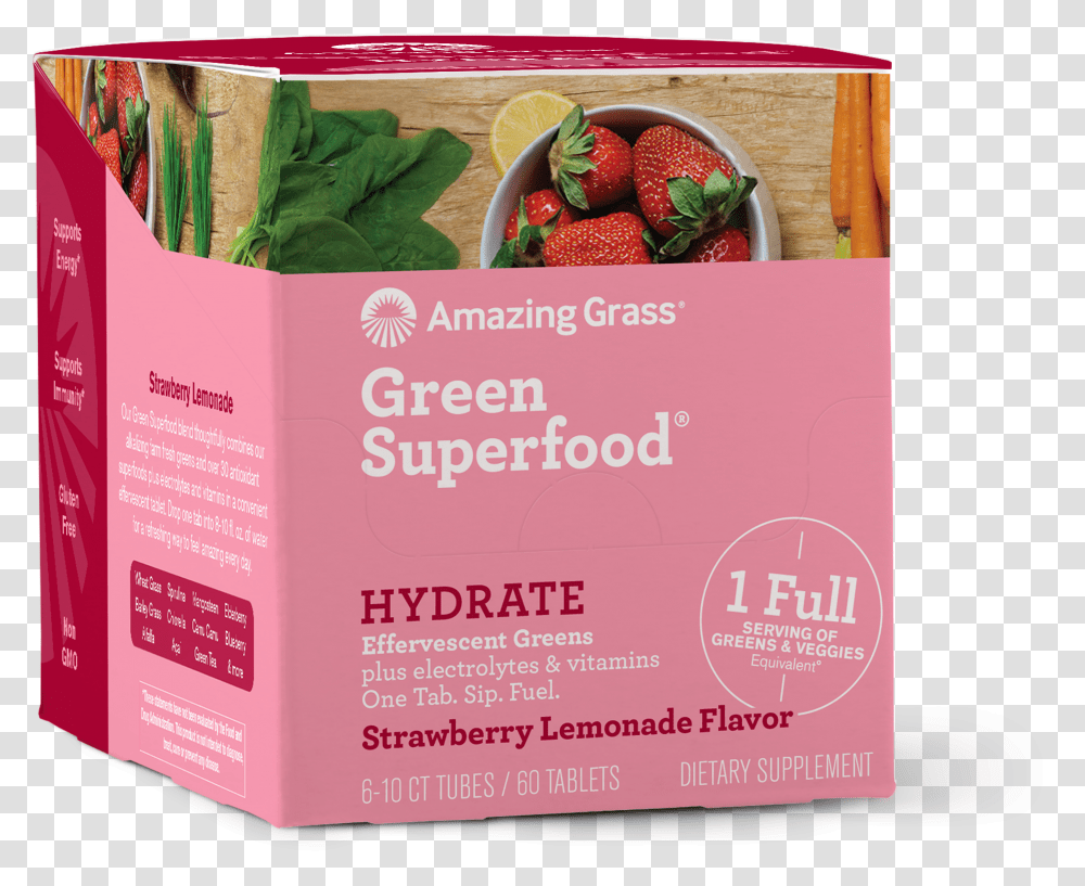 Pink Lemonade Amazing Grass Green Superfood Effervescent Greens Hydrate Transparent Png