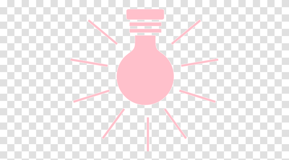 Pink Light Bulb Icon Transparent Png