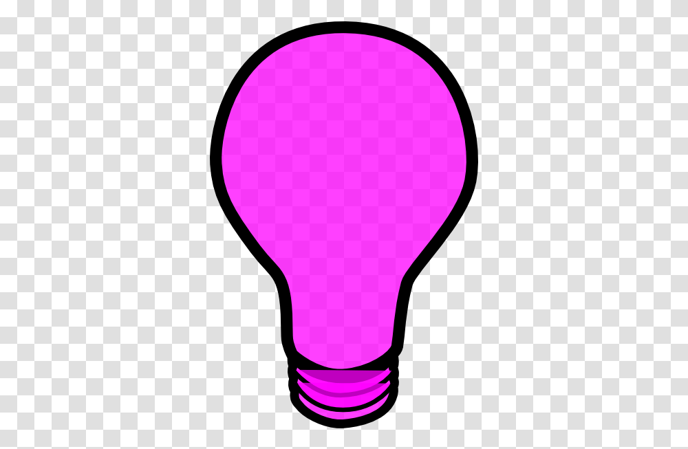 Pink Light Bulb Pink Light Bulb Clip Art, Lightbulb, Balloon Transparent Png
