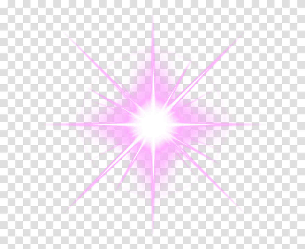 Pink Light Light Shine Lighteffects Star Stars Pink Sparkling Star, Flare, Nature, Outdoors, Purple Transparent Png