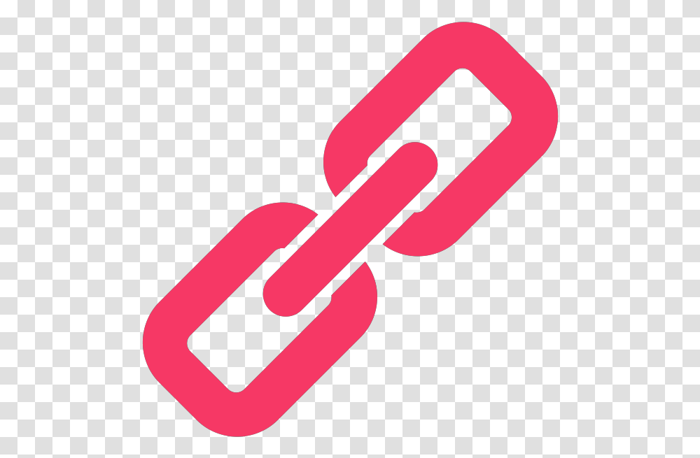 Pink Link Icon Vector Data Svgvectorpublic Domain Vector Graphics, Chain, Text Transparent Png