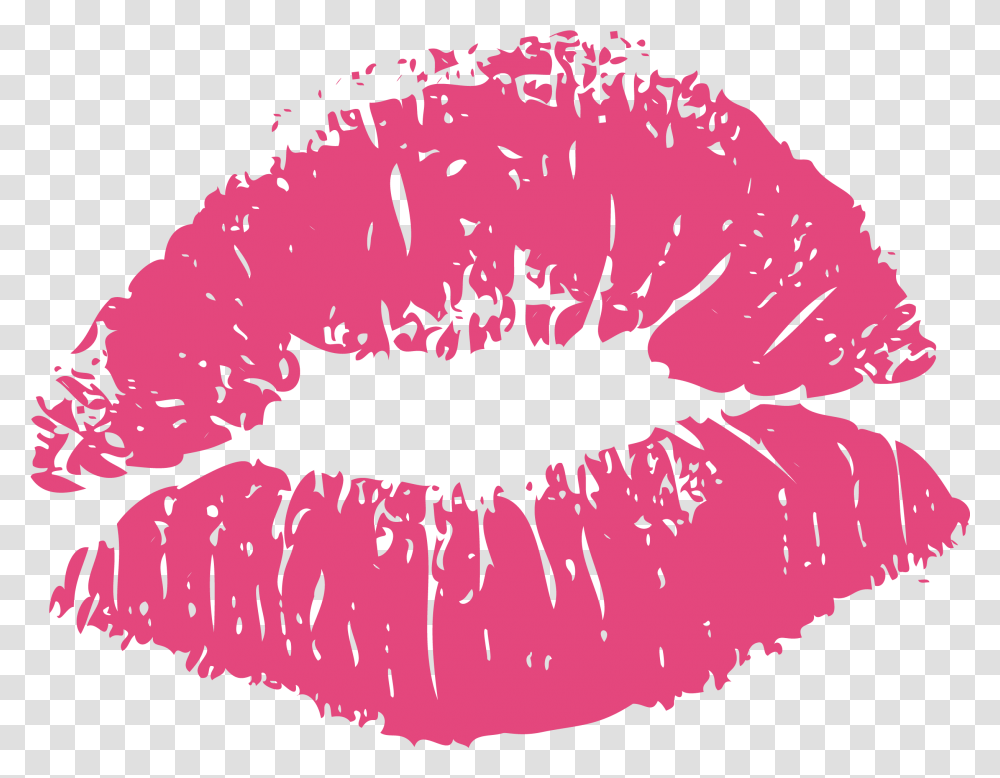 Pink Lip Web Flair Graphic Pink Lips, Mouth, Cosmetics, Tongue, Sea Transparent Png