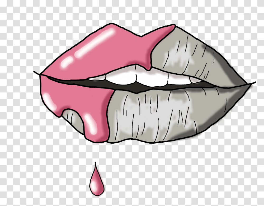 Pink Lips Clipart Lips Picsart, Teeth, Mouth, Tongue Transparent Png