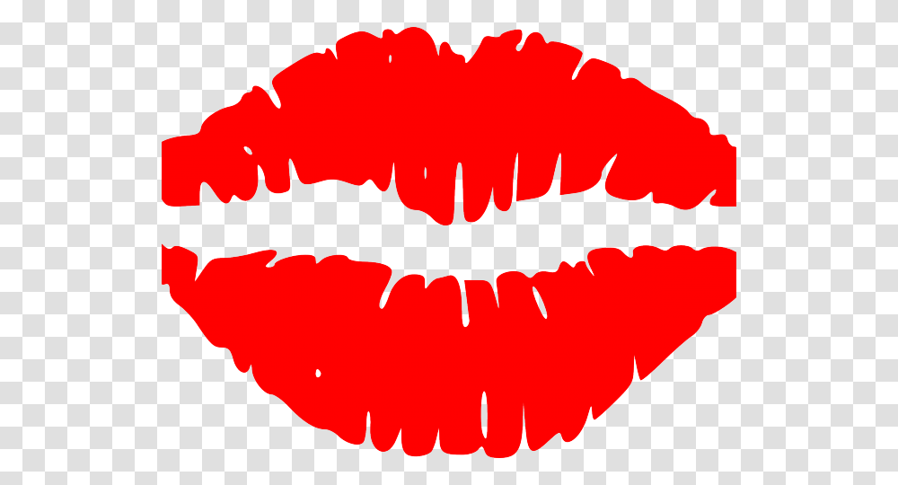 Pink Lips Clipart, Teeth, Mouth Transparent Png