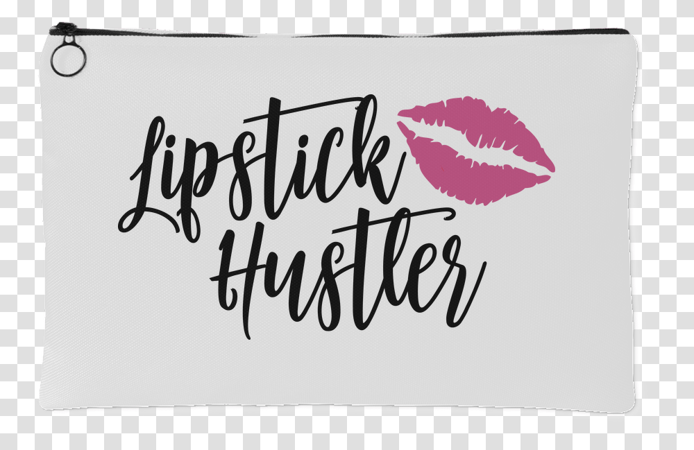 Pink Lipstick Kiss Better Than I Cook, Label, Handwriting, Calligraphy Transparent Png