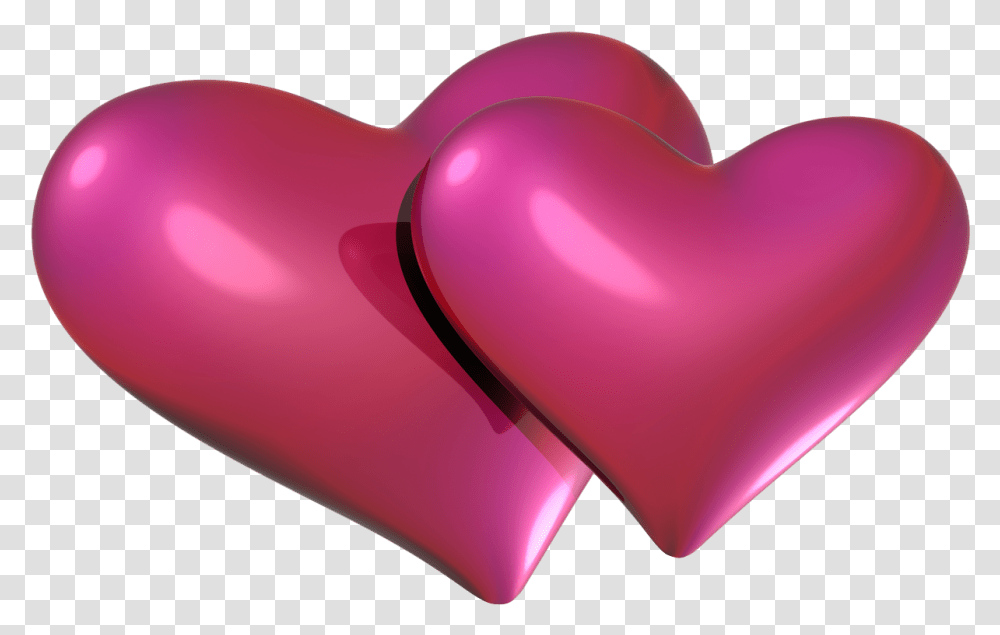 Pink Love Heart Hd Hdpng Day Pink HeartsHeart, Cushion, Pillow, Balloon, Sweets Transparent Png