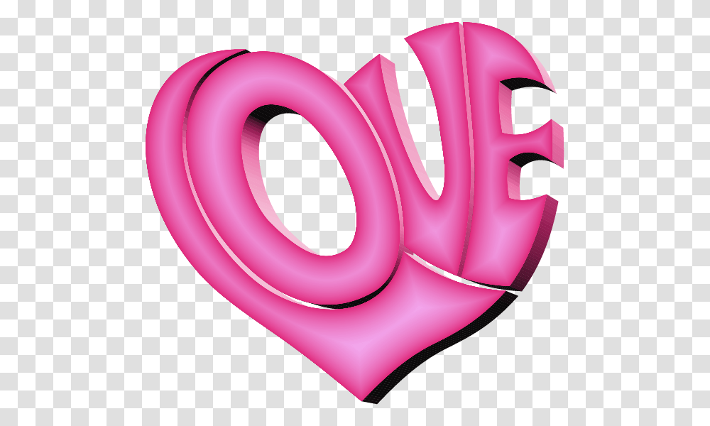 Pink Love Heart Picture Love Symbols Images Love Full Hd, Tape, Text, Purple, Graphics Transparent Png