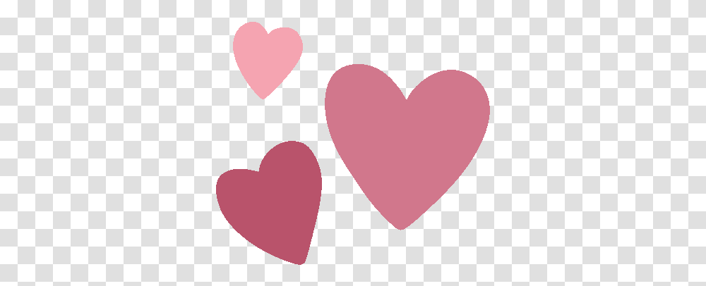 Pink Love Sticker For Ios & Android Giphy Pink Heart Giphy Sticker, Cushion, Balloon, Pillow Transparent Png