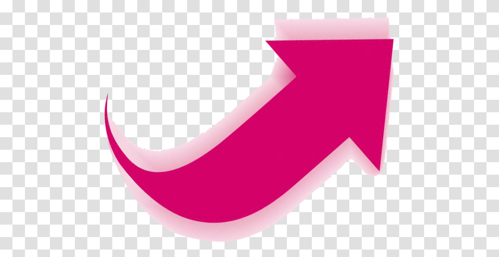Pink M Font Pink Arrow Curved, Clothing, Apparel, Christmas Stocking, Gift Transparent Png