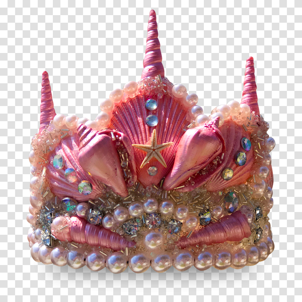 Pink Majestic Mermaid Crown Mermaid Crown, Accessories, Accessory, Jewelry, Birthday Cake Transparent Png