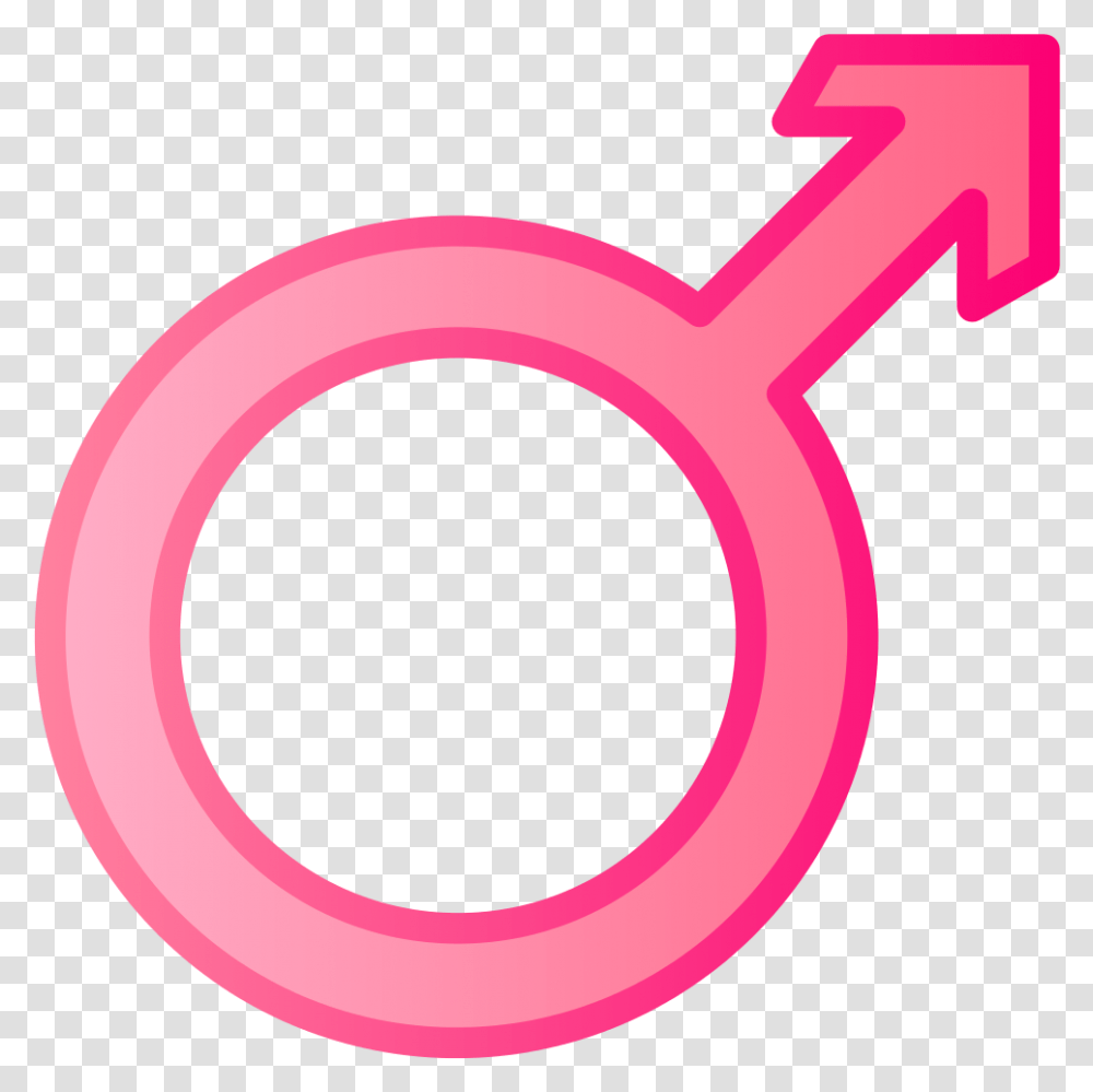 Pink Male Symbol, Key Transparent Png