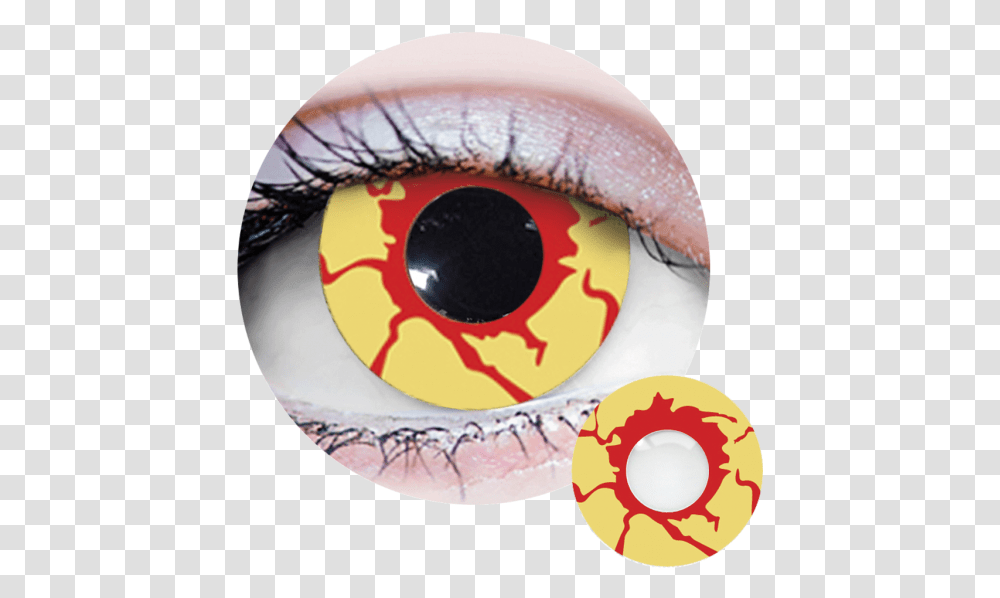 Pink Manson Contact Lenses, Disk, Hole Transparent Png