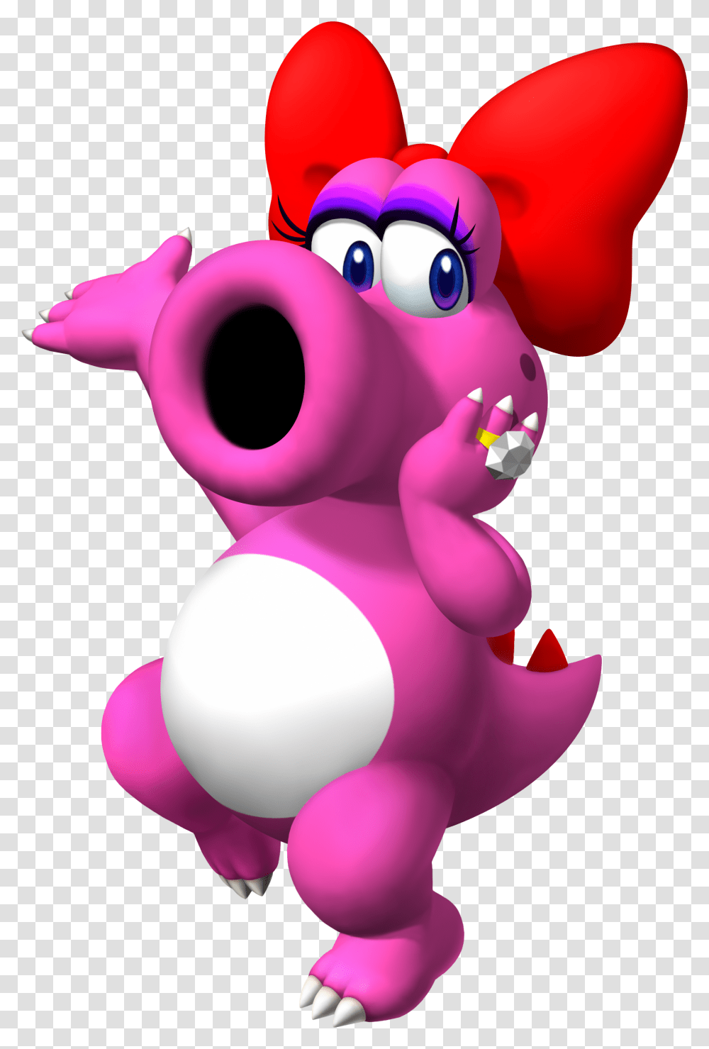 Pink Mario Kart Character, Toy, Super Mario, Purple Transparent Png