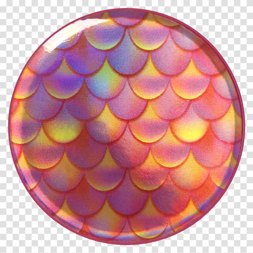 Pink Mermaid Hologram Gels Circle, Sphere, Pattern, Balloon, Fractal Transparent Png