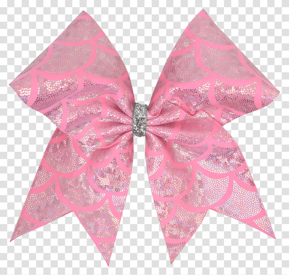 Pink Mermaid Scales I Love Cheer Hair Bow Craft, Pattern, Accessories, Accessory, Art Transparent Png