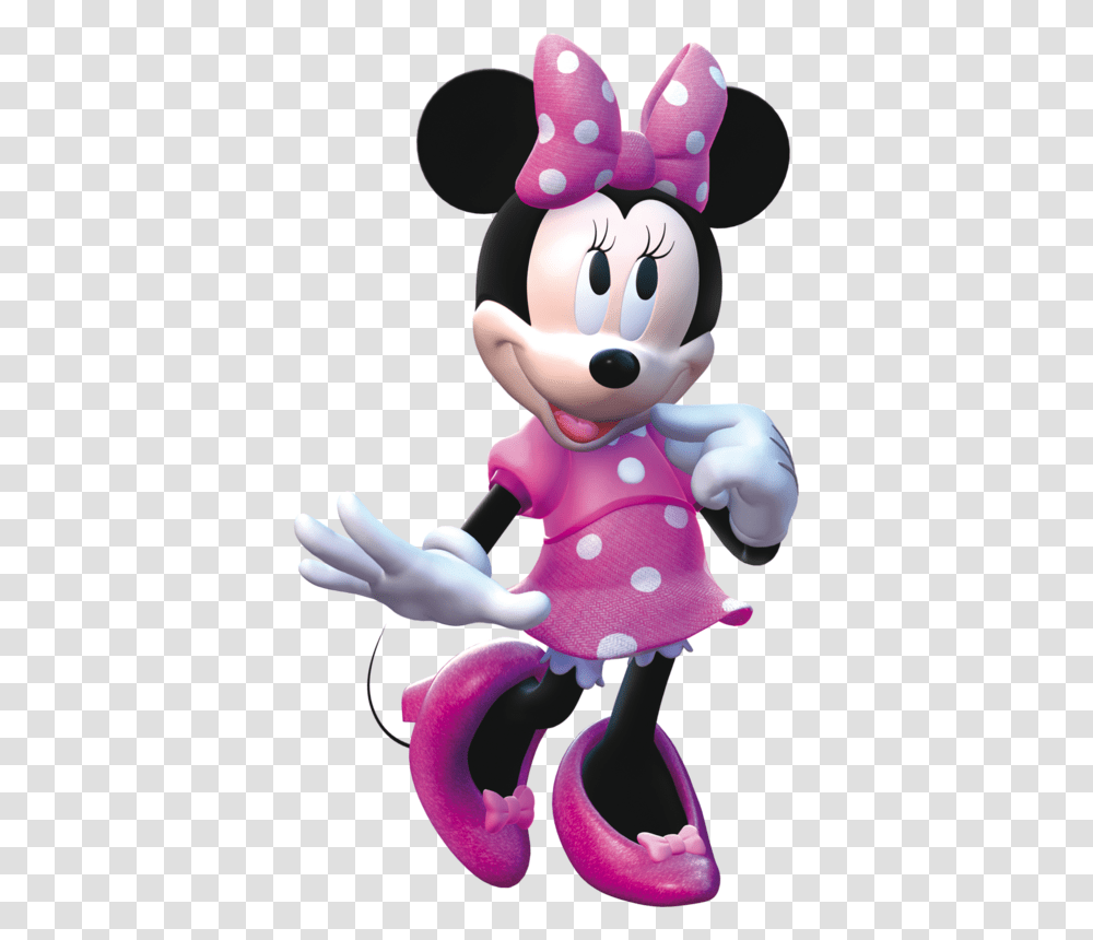 Pink Mickey Mouse Minnie, Toy, Doll Transparent Png