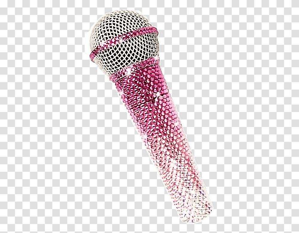 Pink Microphone Clipart Pink Microphone, Electrical Device, Bird, Animal Transparent Png