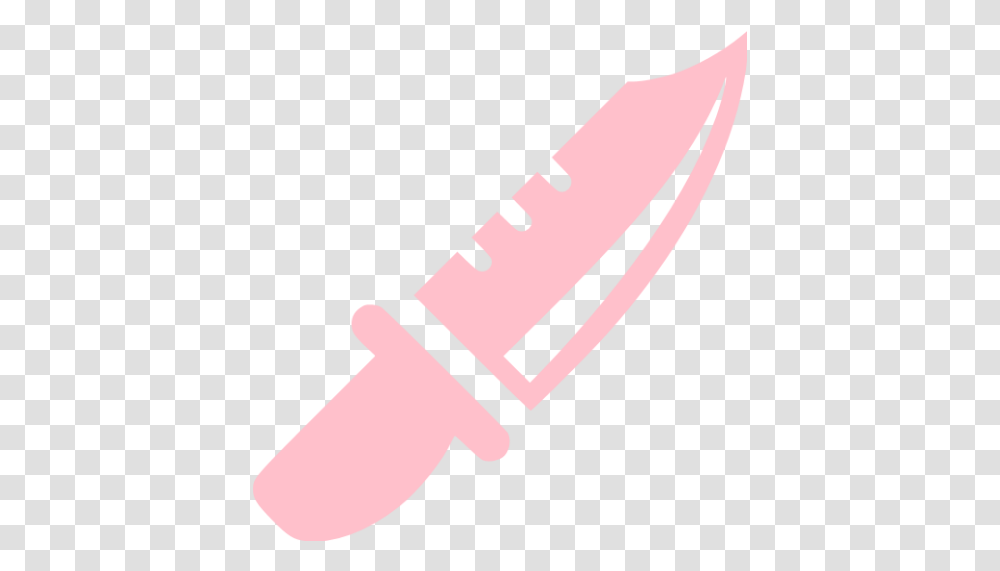 Pink Military Knife Icon Knife Pink Icon, Axe, Tool, Weapon, Weaponry Transparent Png