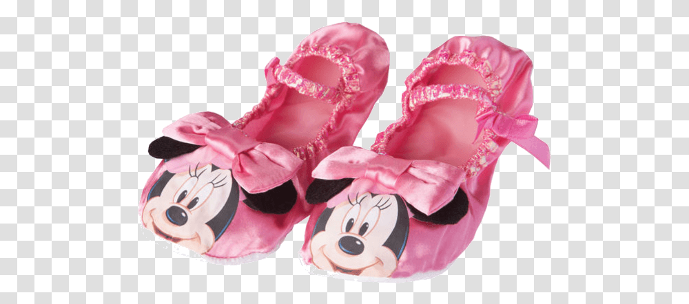 Pink Minnie Mouse, Apparel, Footwear, Flip-Flop Transparent Png