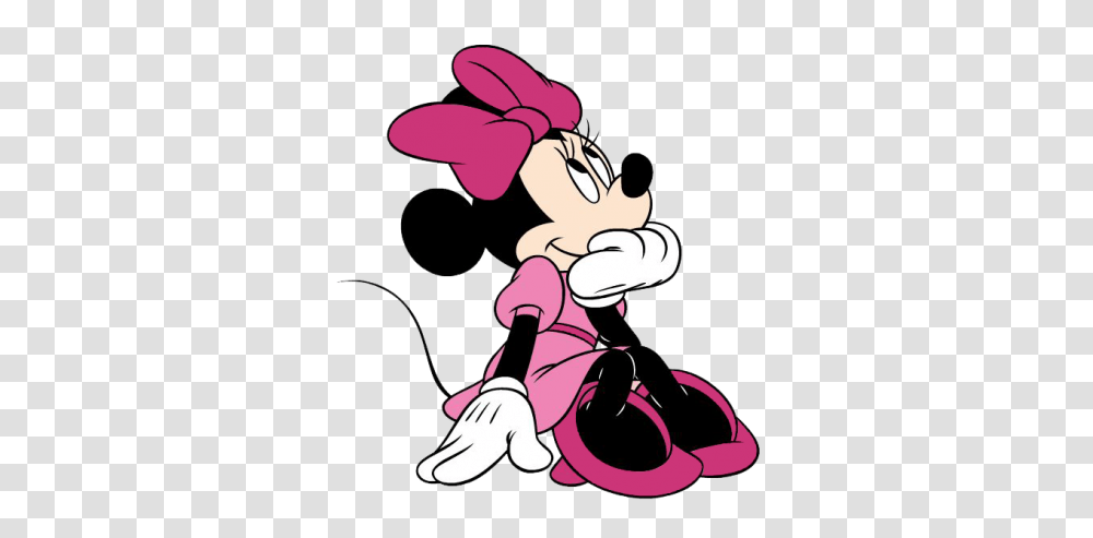 Pink Minnie Mouse Images Clipart, Book, Comics, Performer Transparent Png
