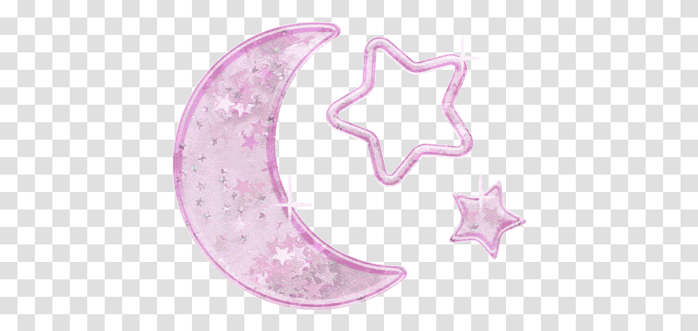 Pink Moon And Star, Nature, Outdoors, Astronomy, Outer Space Transparent Png