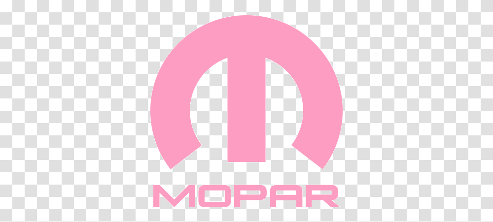 Pink Mopar Logo Dodge Girl Mopar Logo, Symbol, Trademark, Text, Alphabet Transparent Png