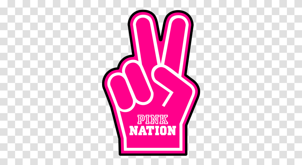Pink Nation By Victoria's Secret Language, Hand, Clothing, Apparel, Fist Transparent Png