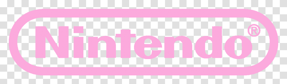 Pink Nintendo Logo Pink Nintendo Logo, Label, Number Transparent Png