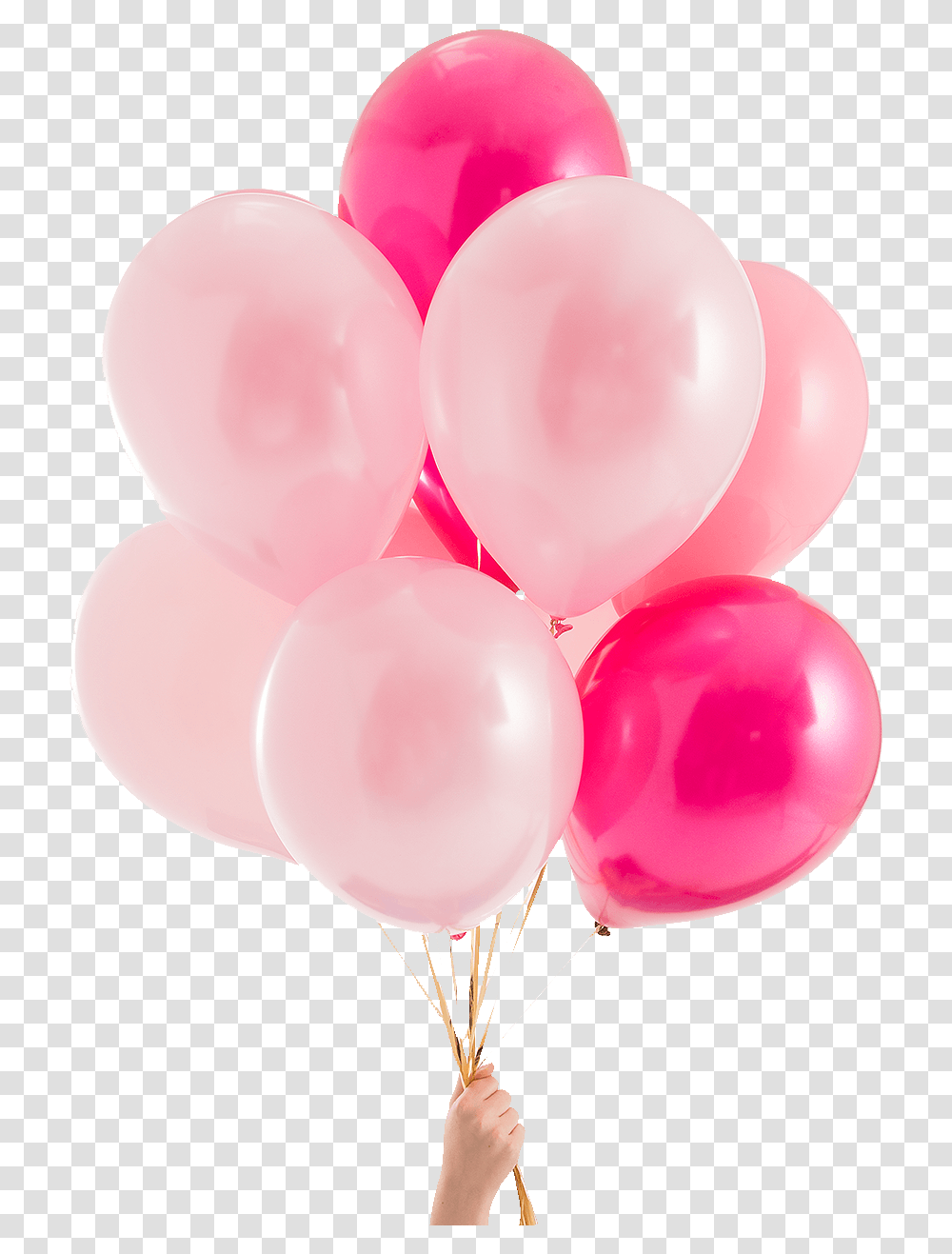 Pink Ombre Party Balloons Pink Balloons Transparent Png