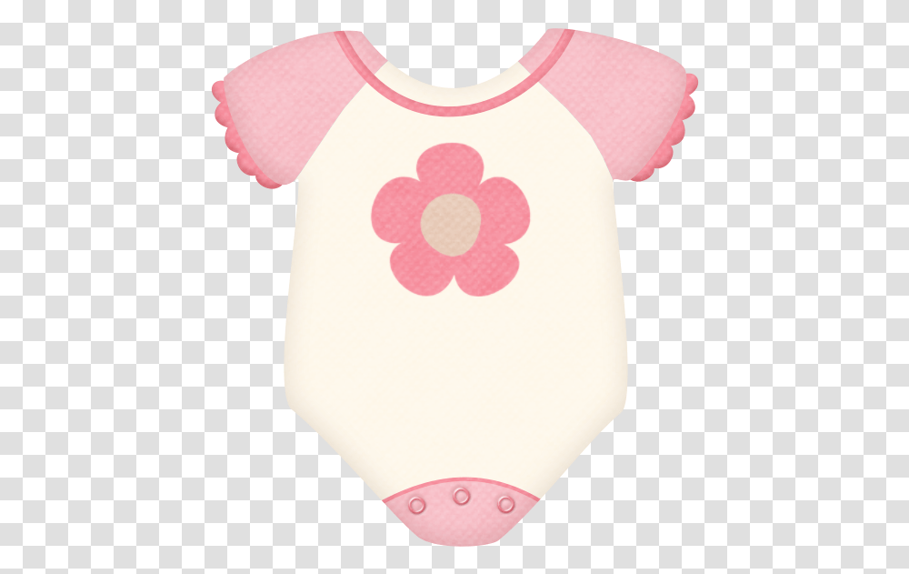 Pink Onesie For Baby Clipart, T-Shirt, Apparel, Accessories Transparent Png